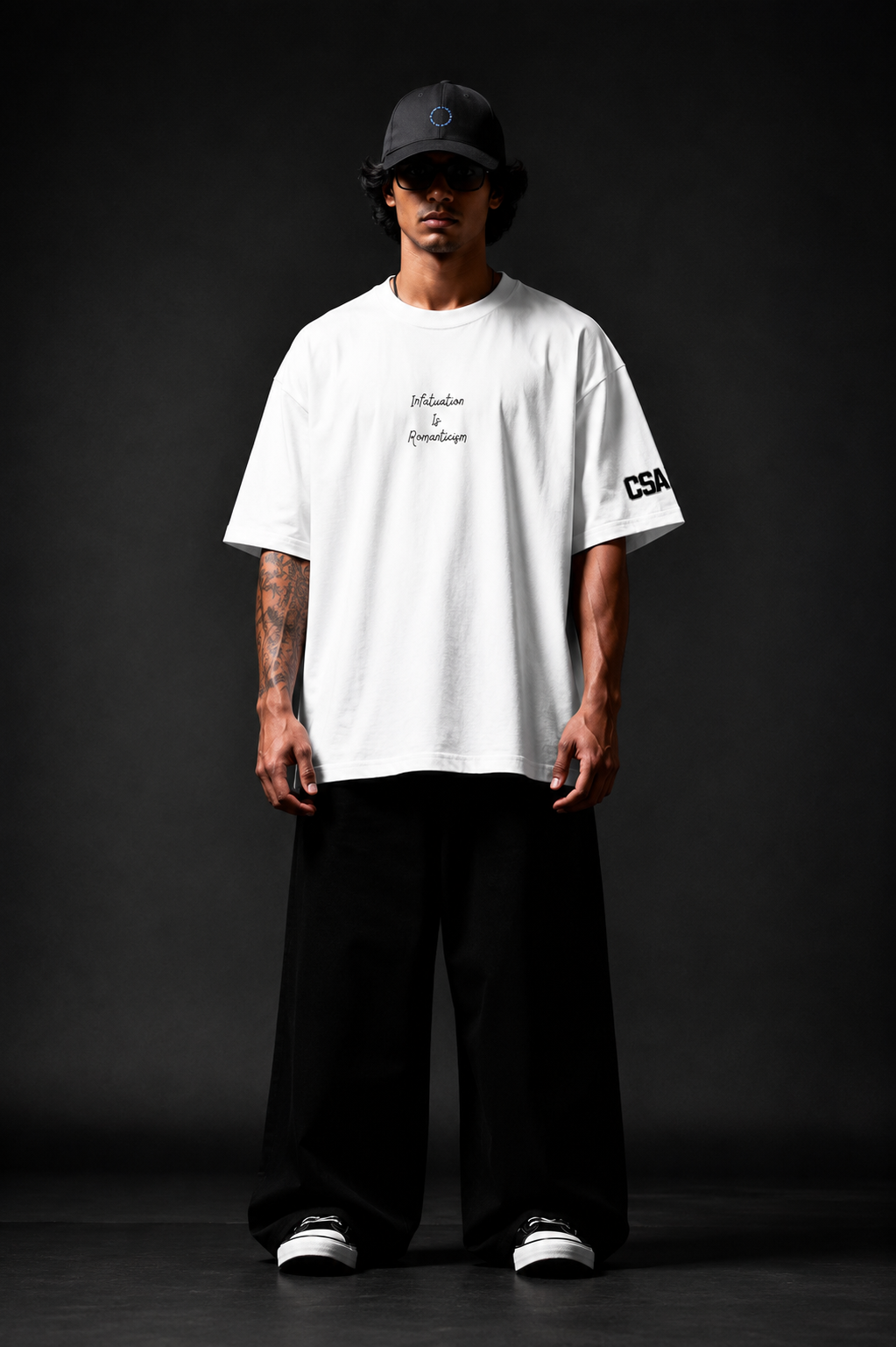 INFATUATION IS ROMANTICISM OVERSIZED TEE