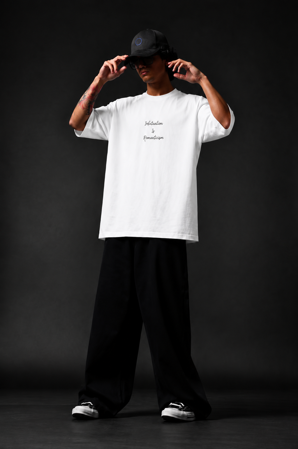 INFATUATION IS ROMANTICISM OVERSIZED TEE